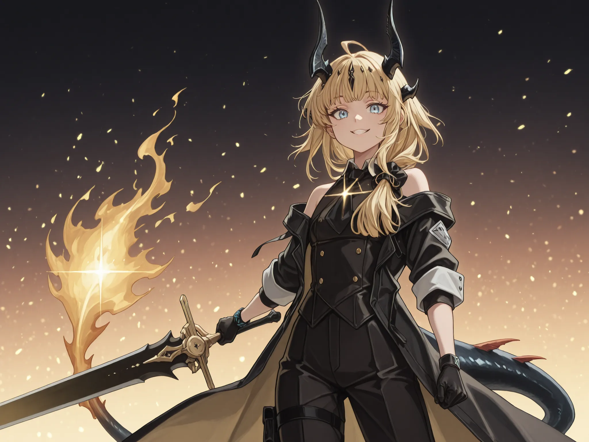 Solo, 1 menino, Young character, personagem, body like that of Lloyd de Saloum in "Tensei Shitara Dai Nana Ouji Dattanode", male character, male character;
blond hair, the character's hairstyle must be the same as Reed's from "Arknights", hair tied in a ...