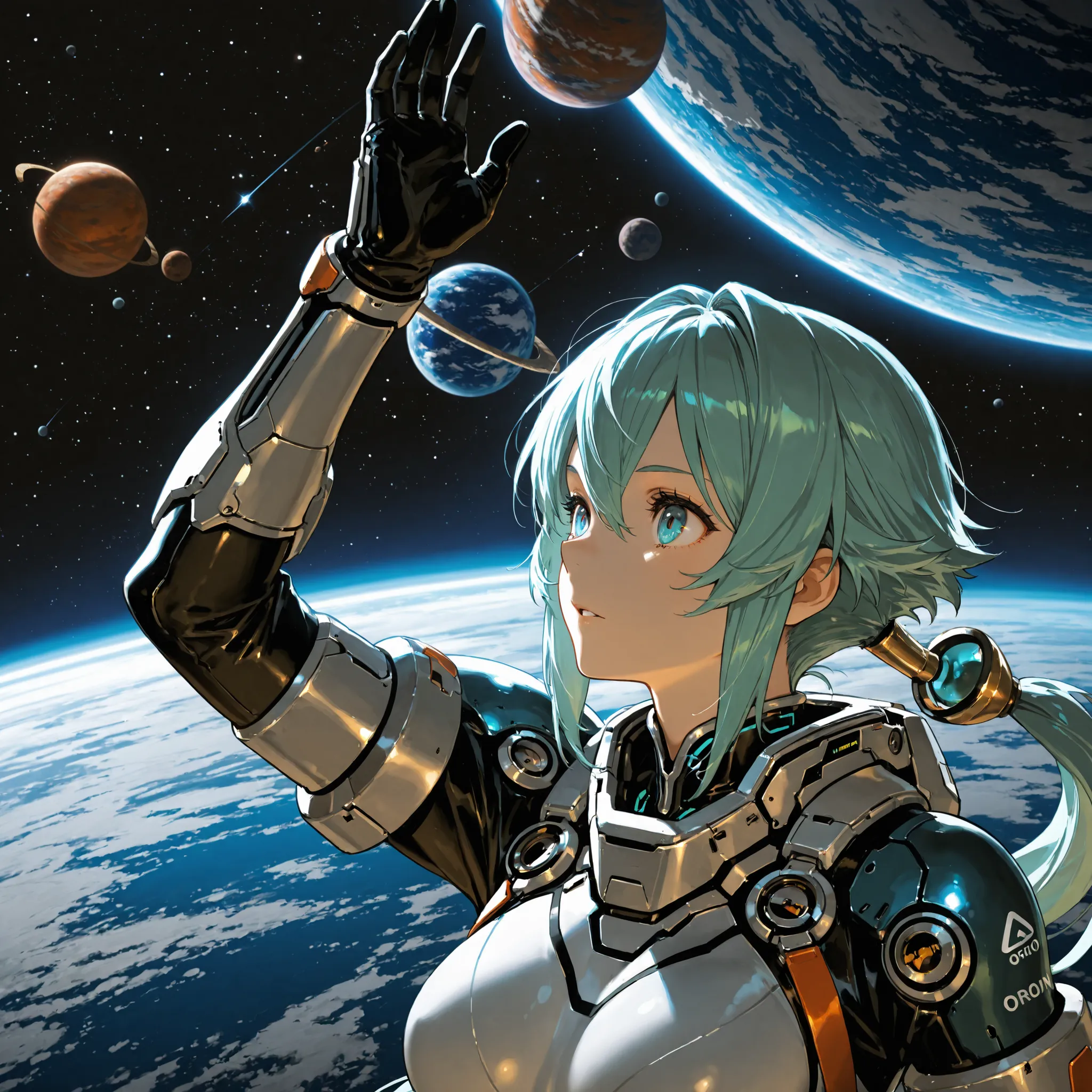 Orion,planet,1 girl