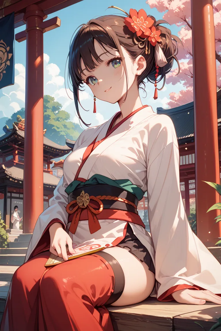 ( Orient. Komeichi Satori)(Shrine maiden)