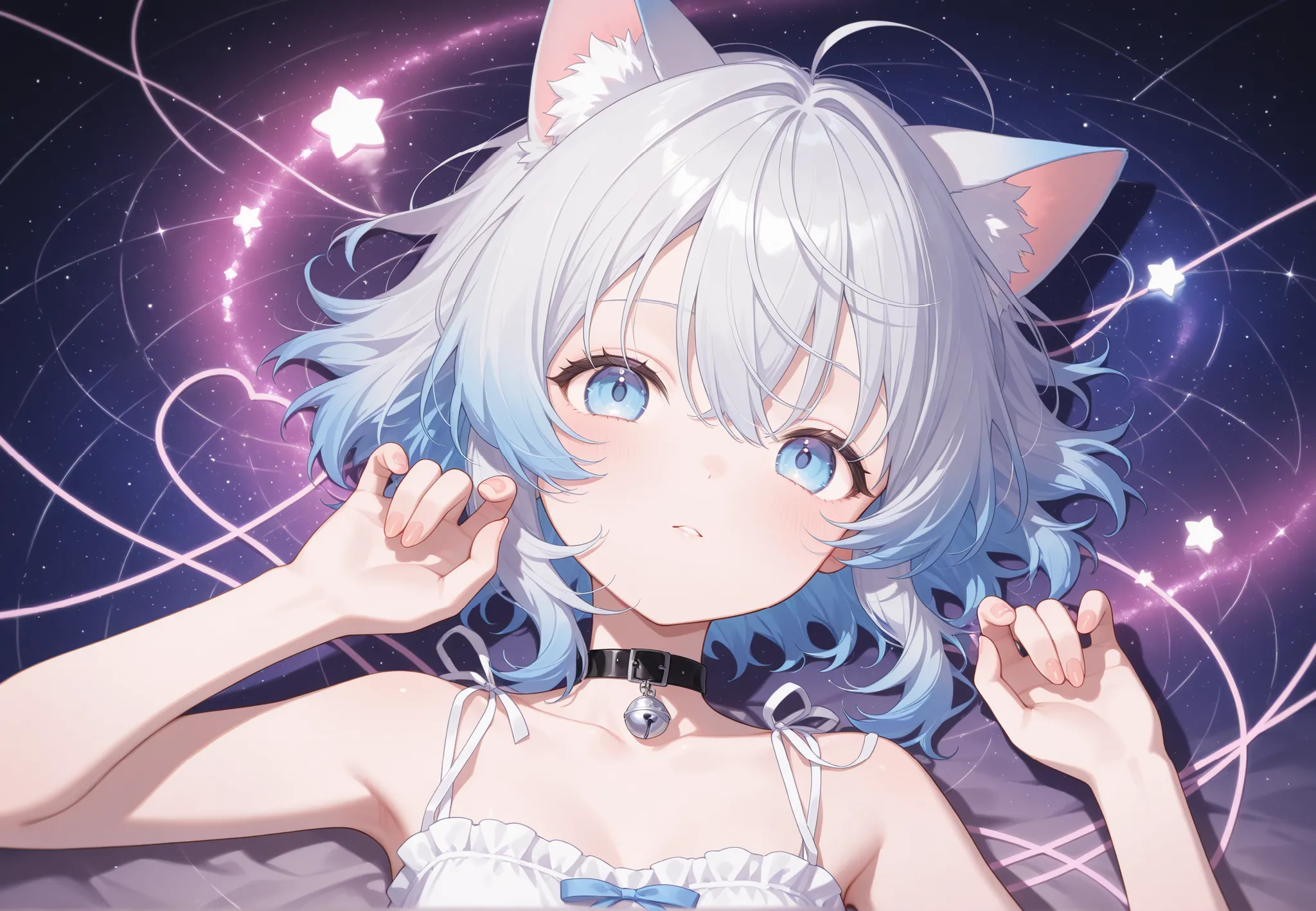 Cat ears、cute、girl、