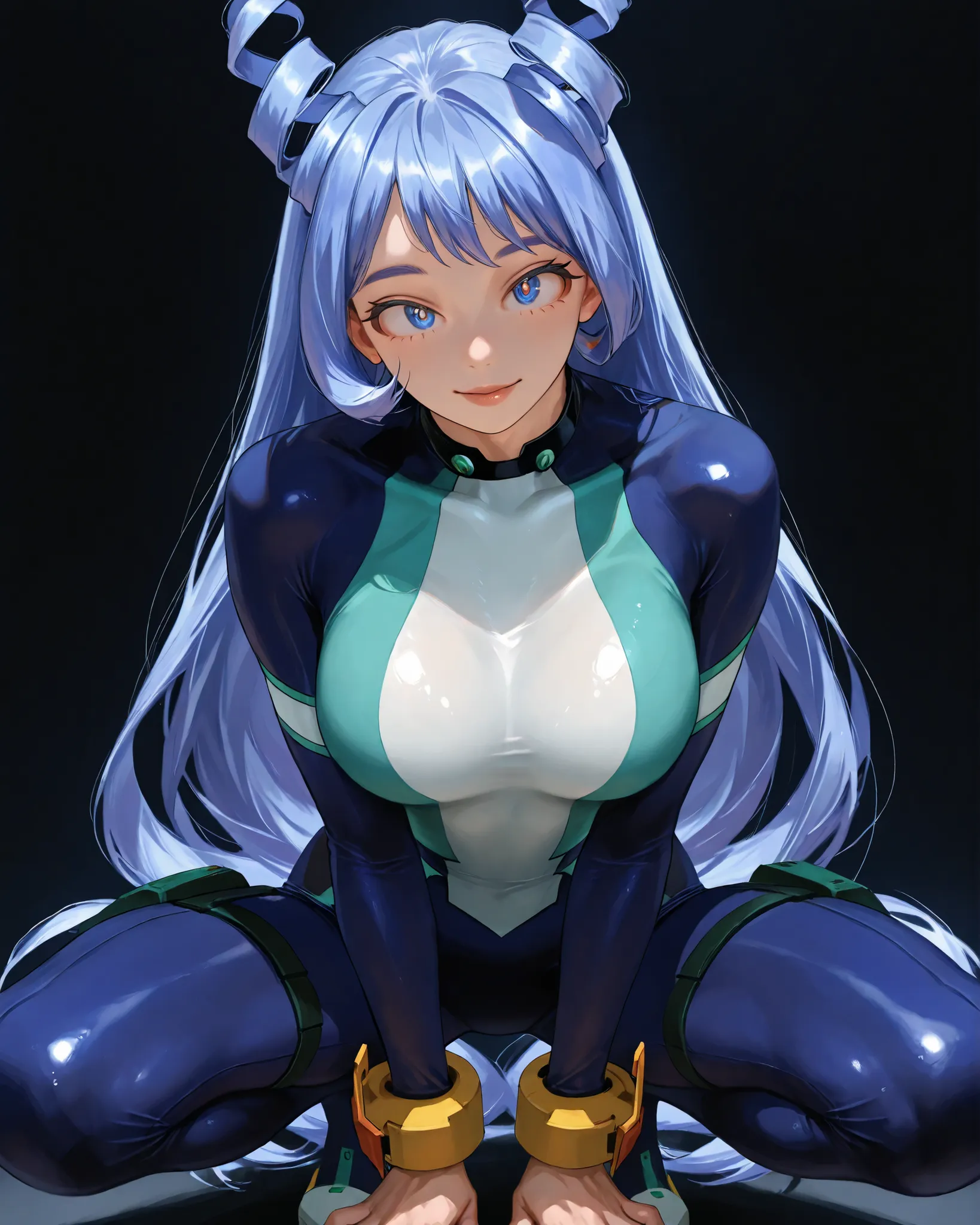 closeup, Sluisap, eyes、usnr、GBF_style、748cmstyle、32K、Semi-realistic、 super detailed description 、Artwork、Original Works、 detailed color、 detailed eyes、 detailed lips 、 The Greatest Masterpiece、Professional work、normal Breasts、My hero Academia Character , N...