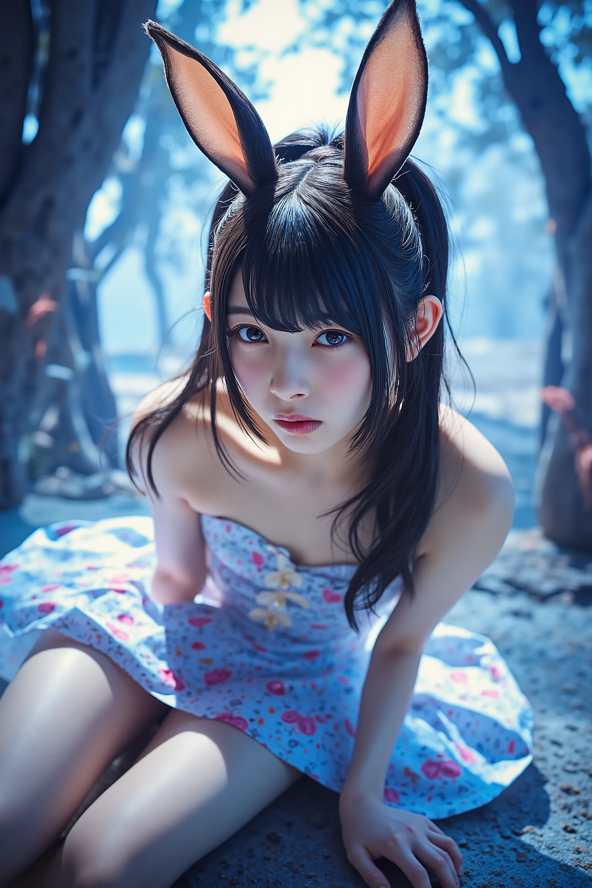 best quality Highest Quality intense flash ponytail bunny girl