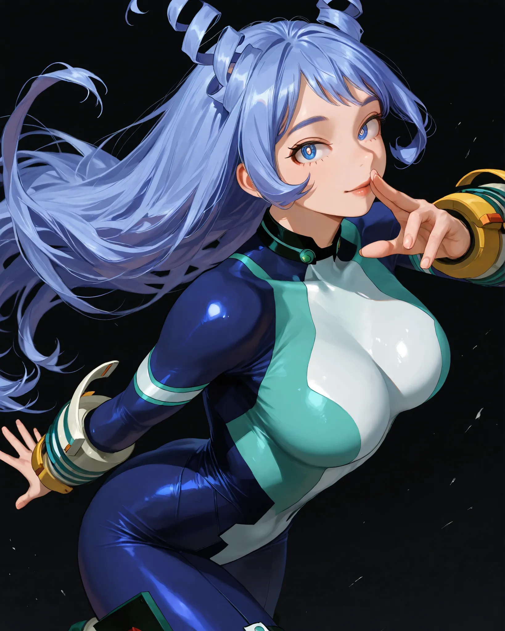 closeup, Sluisap, eyes、usnr、GBF_style、748cmstyle、32K、Semi-realistic、 super detailed description 、Artwork、Original Works、 detailed color、 detailed eyes、 detailed lips 、 The Greatest Masterpiece、Professional work、normal Breasts、My hero Academia Character , N...