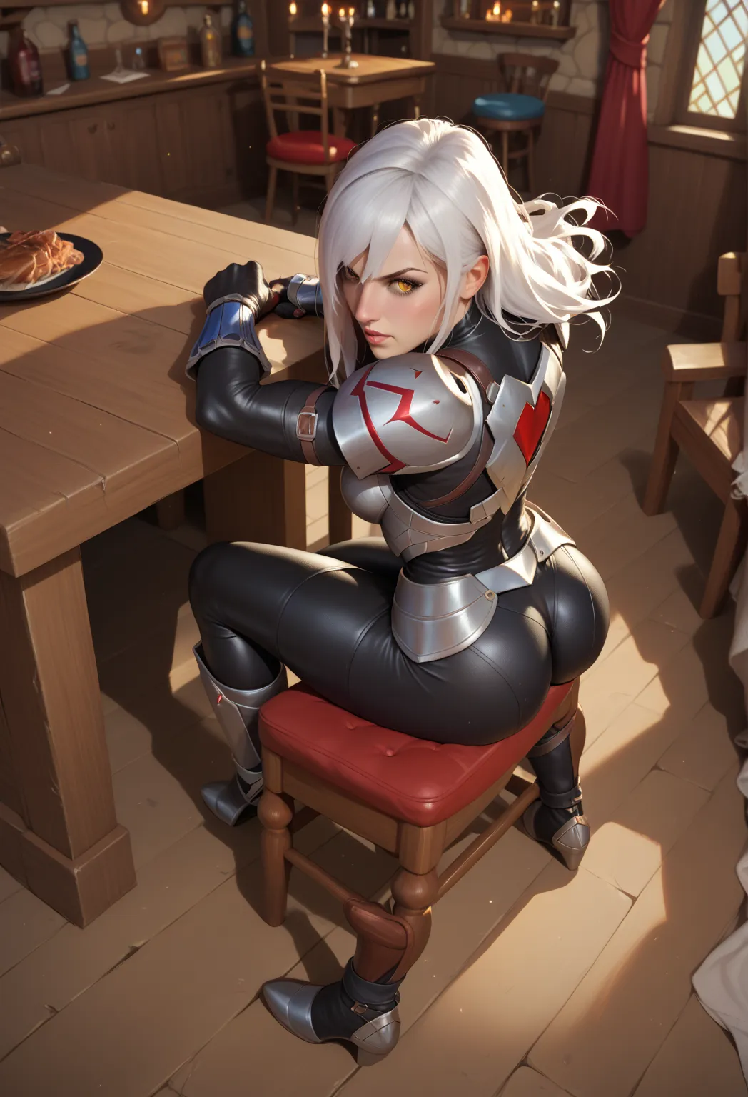 What do you mean I'm sitting on a mimic?