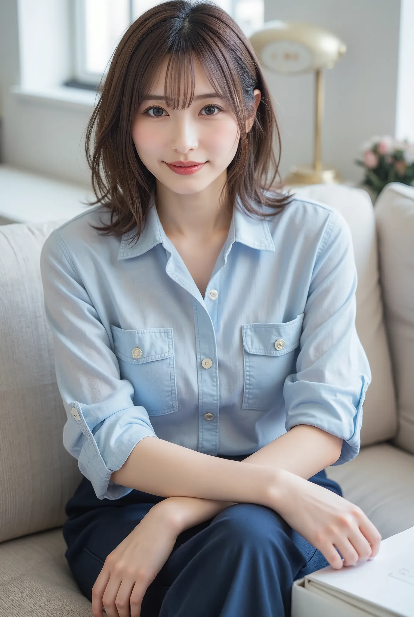 (Highest Quality、8k、best image quality、超A high resolution:1.5, (photorealistic:1.4),masterpiece:1.2,(top-quality:1.4)、Raw photo)、woman working in an office、OL、(highlight your body line:1.1)、Portrait of a beautiful classy woman、THE MOST ELEGANT AND COZY OF...