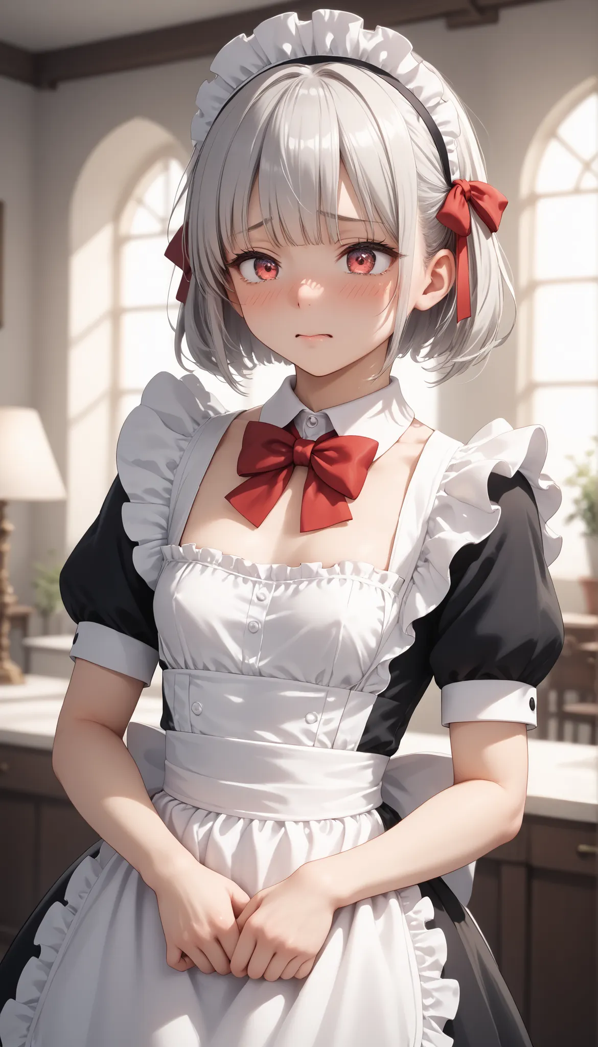 1 girl, A silver-haired girl, rathing_explicit , sexy, ,score_9, score_8_up, score_7_up, (detailed anatomical features, anime style:1.2), (best quality,4k,8k,highres,masterpiece:1.2),ultra-detailed, stunning lighting, soft colors, glowing skin, anime, anim...