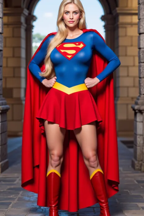 helena renata midget as supergirl - SeaArt Al - Free Al Art Generator