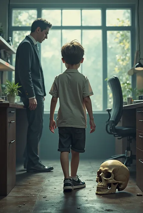 padre viendo que la vida