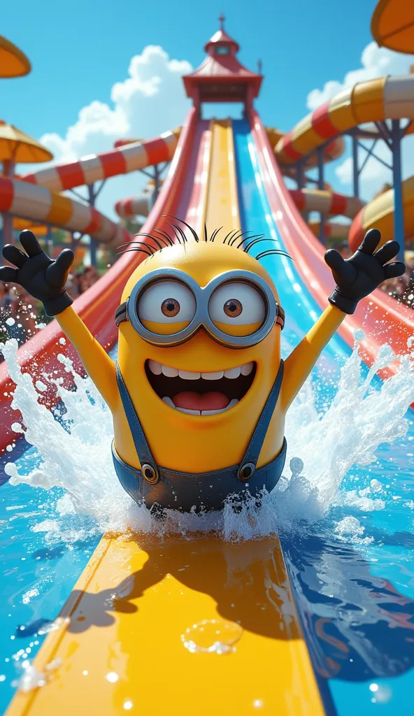 Mignon au parc aquatic 