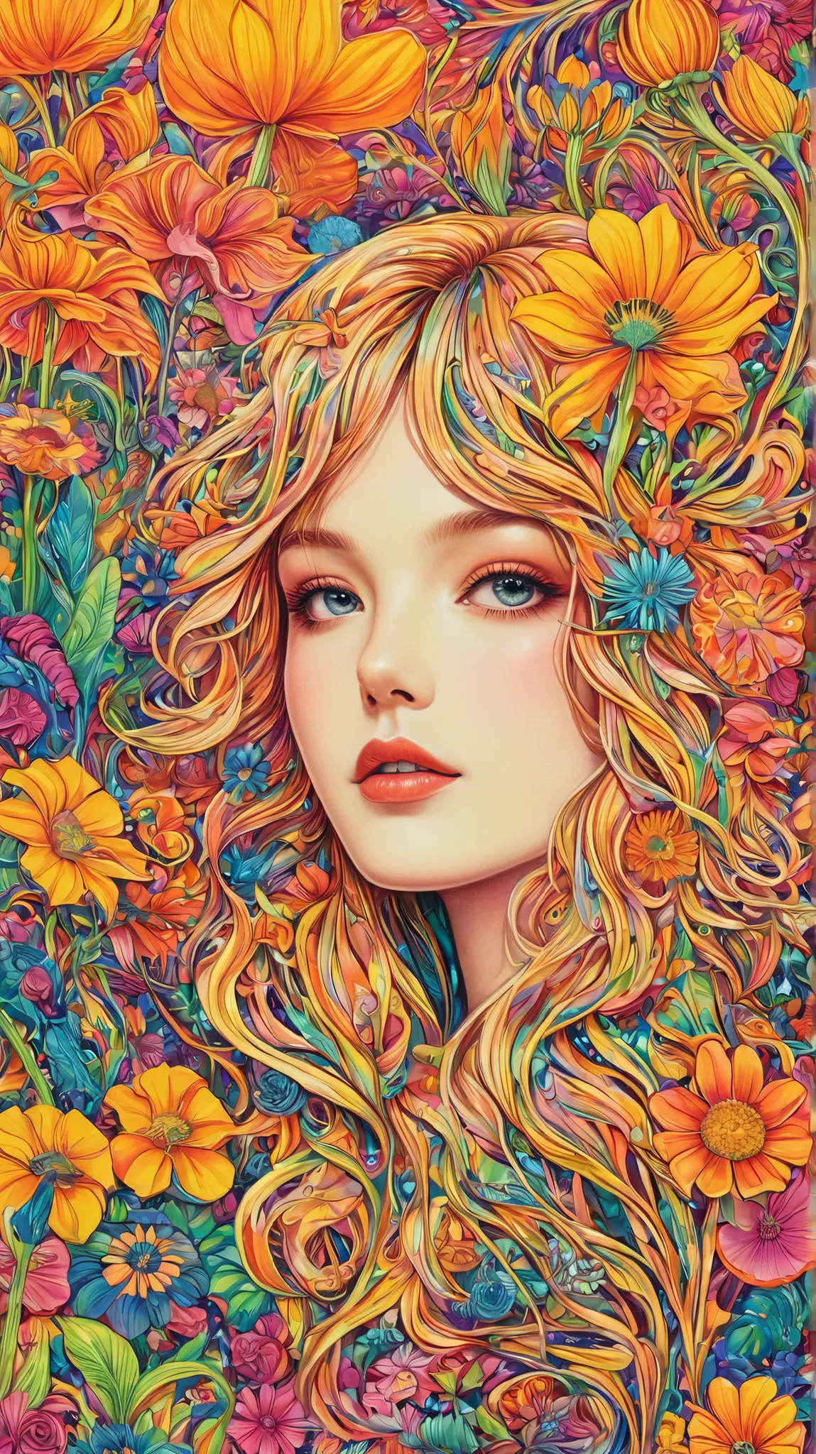 psychedelic、Florist、Illustrations
