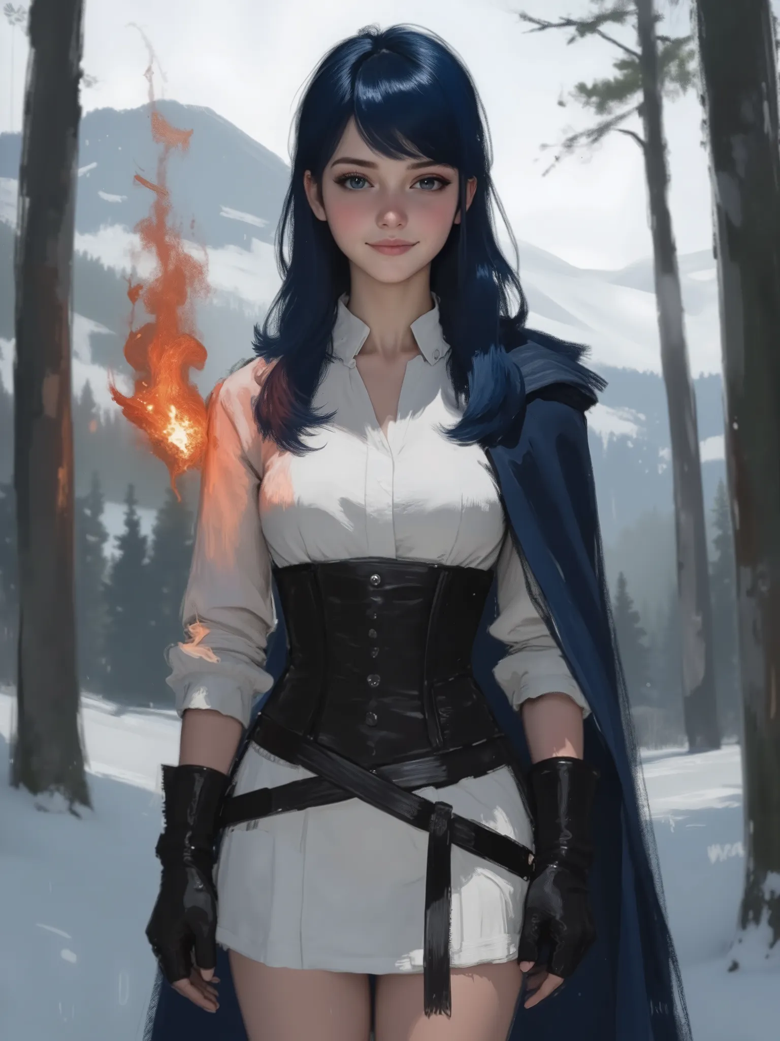 A very beautiful 22 year old a lady paladin warrior, beautifully detailed eyes, (((DeepSkyBlue eyes: 1.5))), (beautiful and detailed candy pink lips, thin lips, slight shy smile), (((long DeepSkyBlue hair, shiny hair, ))), ((full body view, dynamic pose, s...