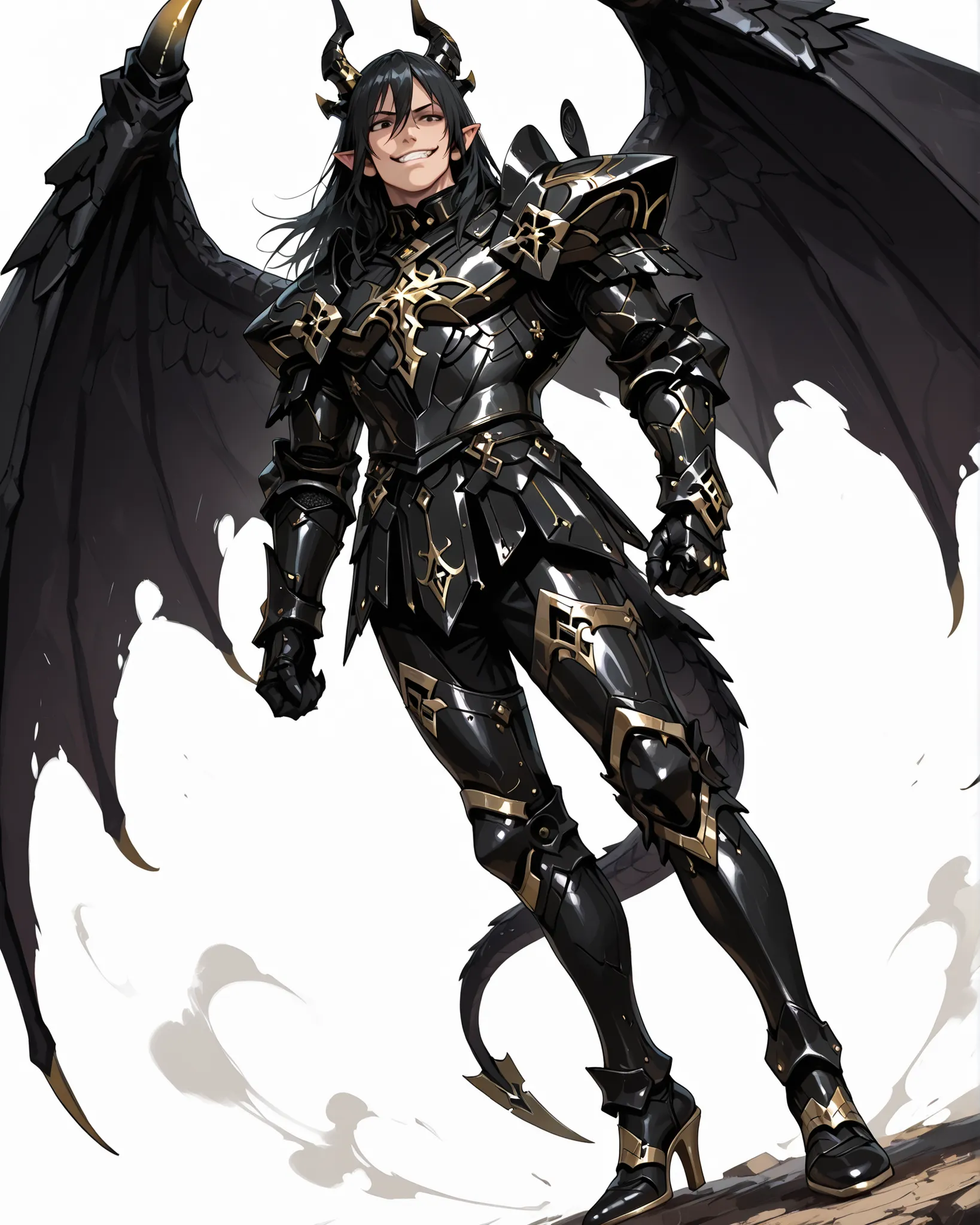 score_9, score_8_up, absurdres, 128K Ultra High Resolution, (masterpiece, best quality: 1. 5), high definition, highres, 8K wallpaper, CG, (((Anime))), (1 male), solo, lean body, (masculine), (floating in the air), weredragon, japanese anime style, glossy ...