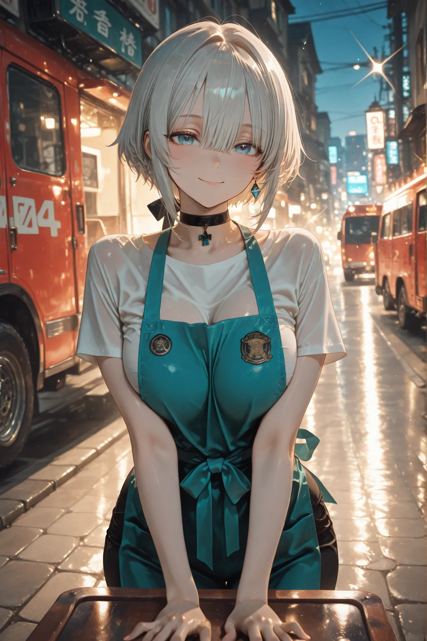 very delicate,
beautiful girls,
in their 40s,
8k,
Highest Quality,
masterpiece,
Ultra Hires,
Super detailed woman,
super precise illustration,
in their 40s,
active pose,
Outdoors,
sparkles,
bright,
rim lighting,
in their 40s,
1 woman,
solo,
OL era,
Perfe...
