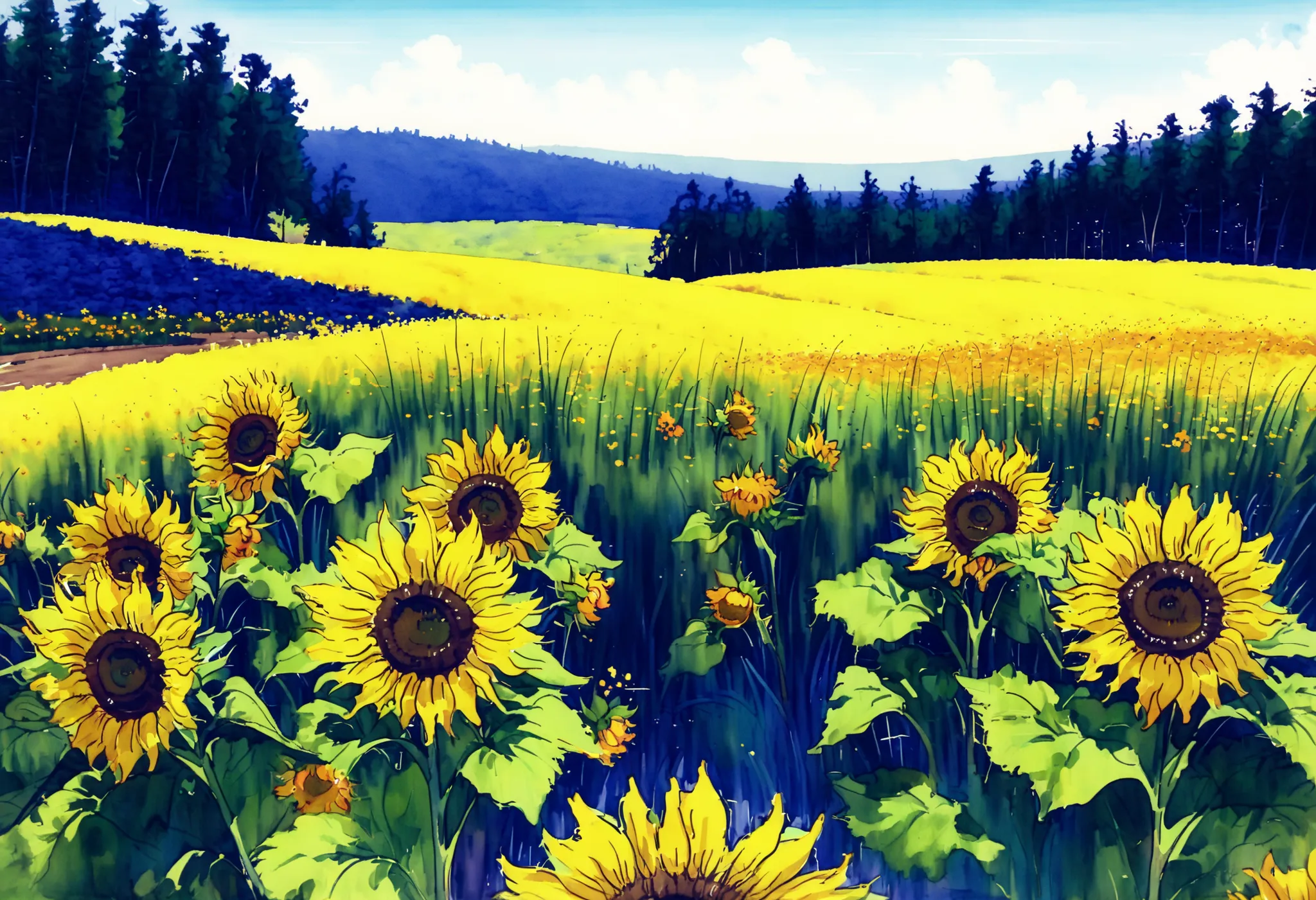 Sunflower field