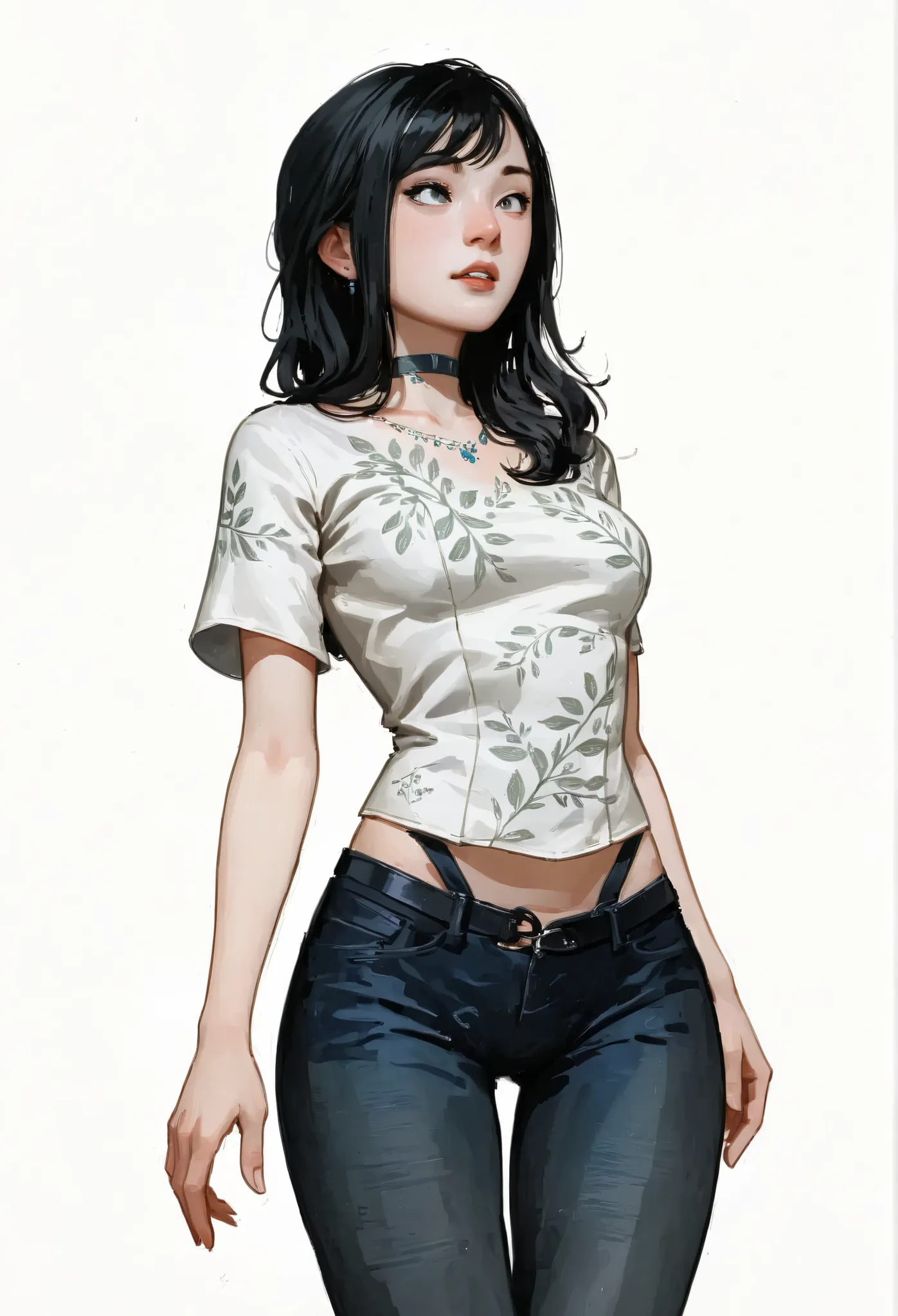 2D ART, 1girl, hyper detailed gouache painting, detailed medieval dress, portrait illustration, High-quality, high definition, illustration, gougoupaintleaves:1.5, long_hair, detailed face, simple white background, picture book character, FRESHIDEAS Illust...