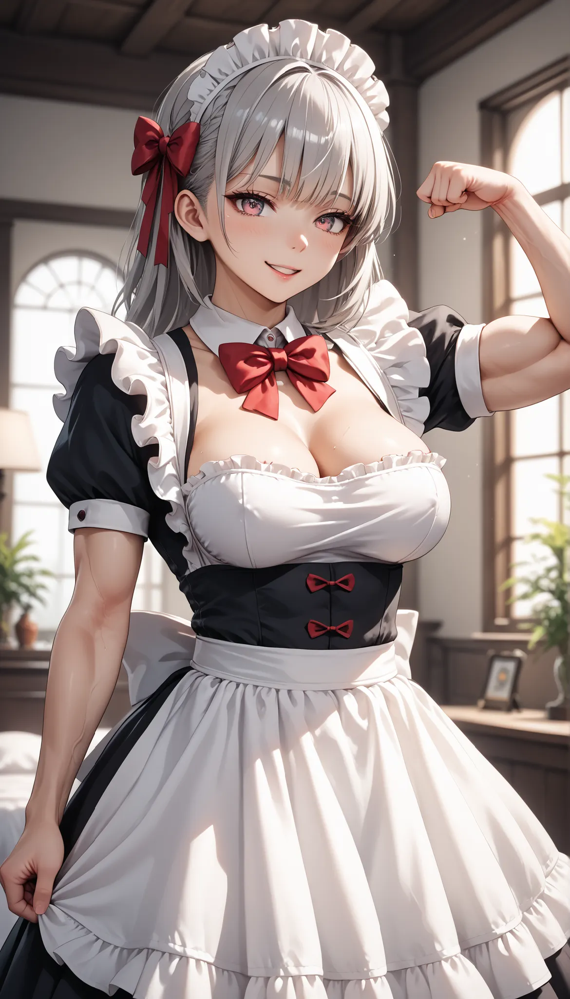 1 girl, A silver-haired girl, rathing_explicit , sexy, ,score_9, score_8_up, score_7_up, (detailed anatomical features, anime style:1.2), (best quality,4k,8k,highres,masterpiece:1.2),ultra-detailed, stunning lighting, soft colors, glowing skin, anime, anim...