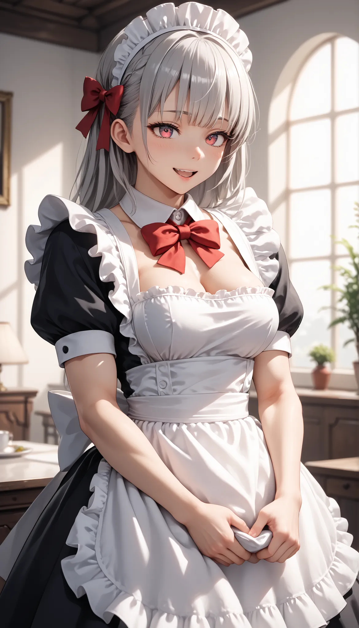 1 girl, A silver-haired girl, rathing_explicit , sexy, ,score_9, score_8_up, score_7_up, (detailed anatomical features, anime style:1.2), (best quality,4k,8k,highres,masterpiece:1.2),ultra-detailed, stunning lighting, soft colors, glowing skin, anime, anim...