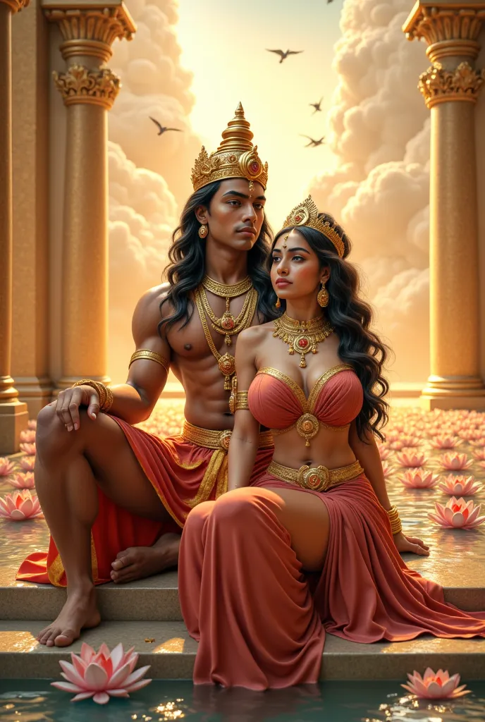 Indra and Indrani.