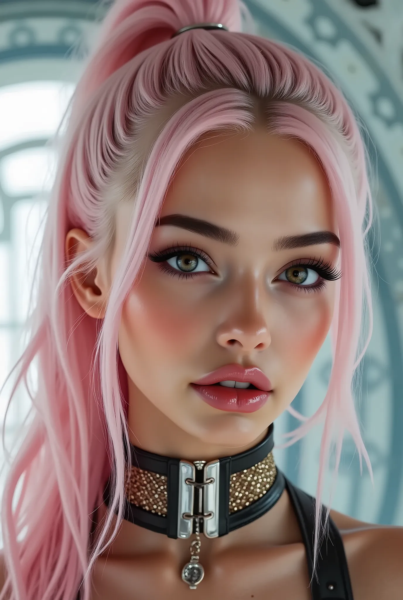  [Style: "masterpiece, realistic, (photo realistic Realism), ultra-detailed, Hyper resolution"] (Key Directive: - ("The priority is the anatomical accuracy and texture of the materials" - "Ultra-sharp human eyes with biological accuracy") {Long side shot ,...
