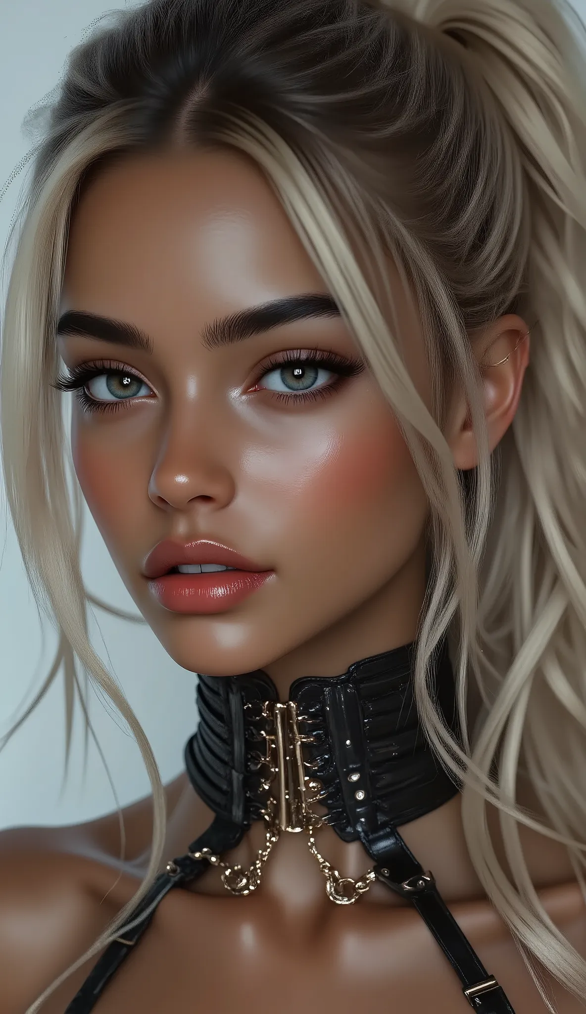  [Style: "masterpiece, realistic, (photo realistic Realism), ultra-detailed, Hyper resolution"] (Key Directive: - ("The priority is the anatomical accuracy and texture of the materials" - "Ultra-sharp human eyes with biological accuracy") {Long side shot ,...