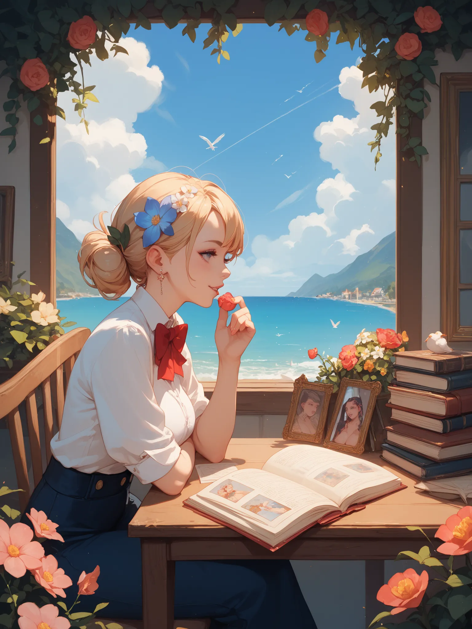 [As a picture book],[By Cartoon Style of Bird],[Feature],[Place],[Flower]