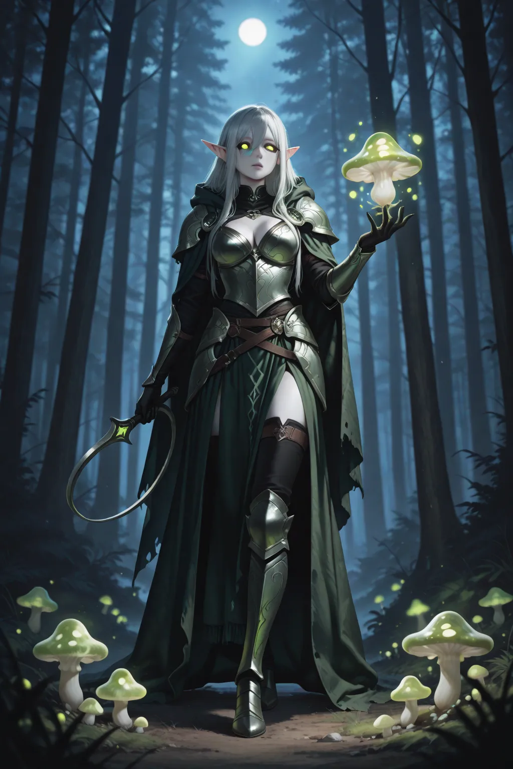 👑 Moonlit Elven Knight