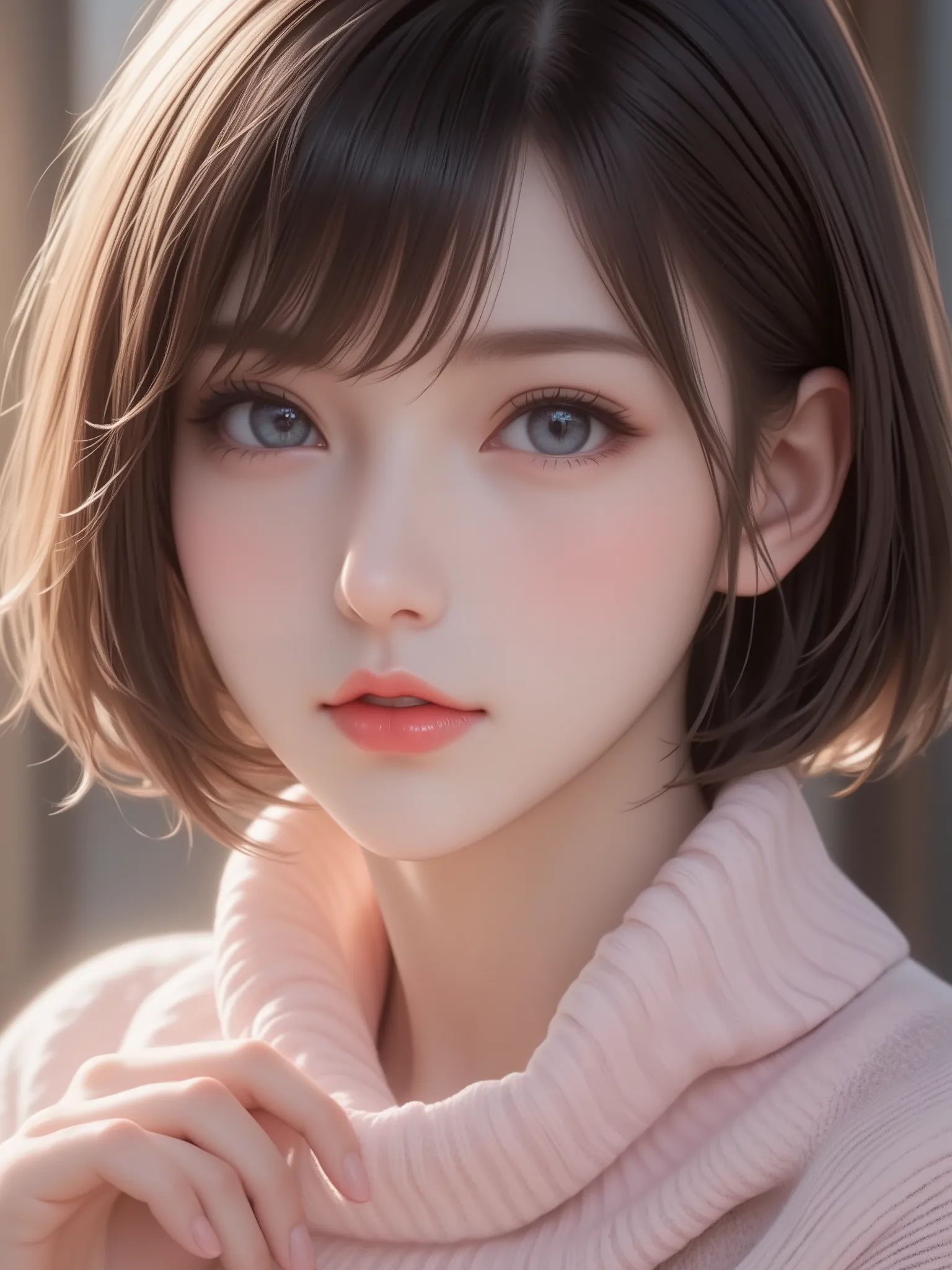 masterpiece, highest quality, Very detailed, Facing the camera, 複雑に詳細なSuper detailed, Realistic, Sharp features, Very detailed, Sharp focus, Perfect Face, Perfect Face, Perfect symmetrical perfect eyes, Perfect Plump Lips, Flexible female form, Cinematic, ...