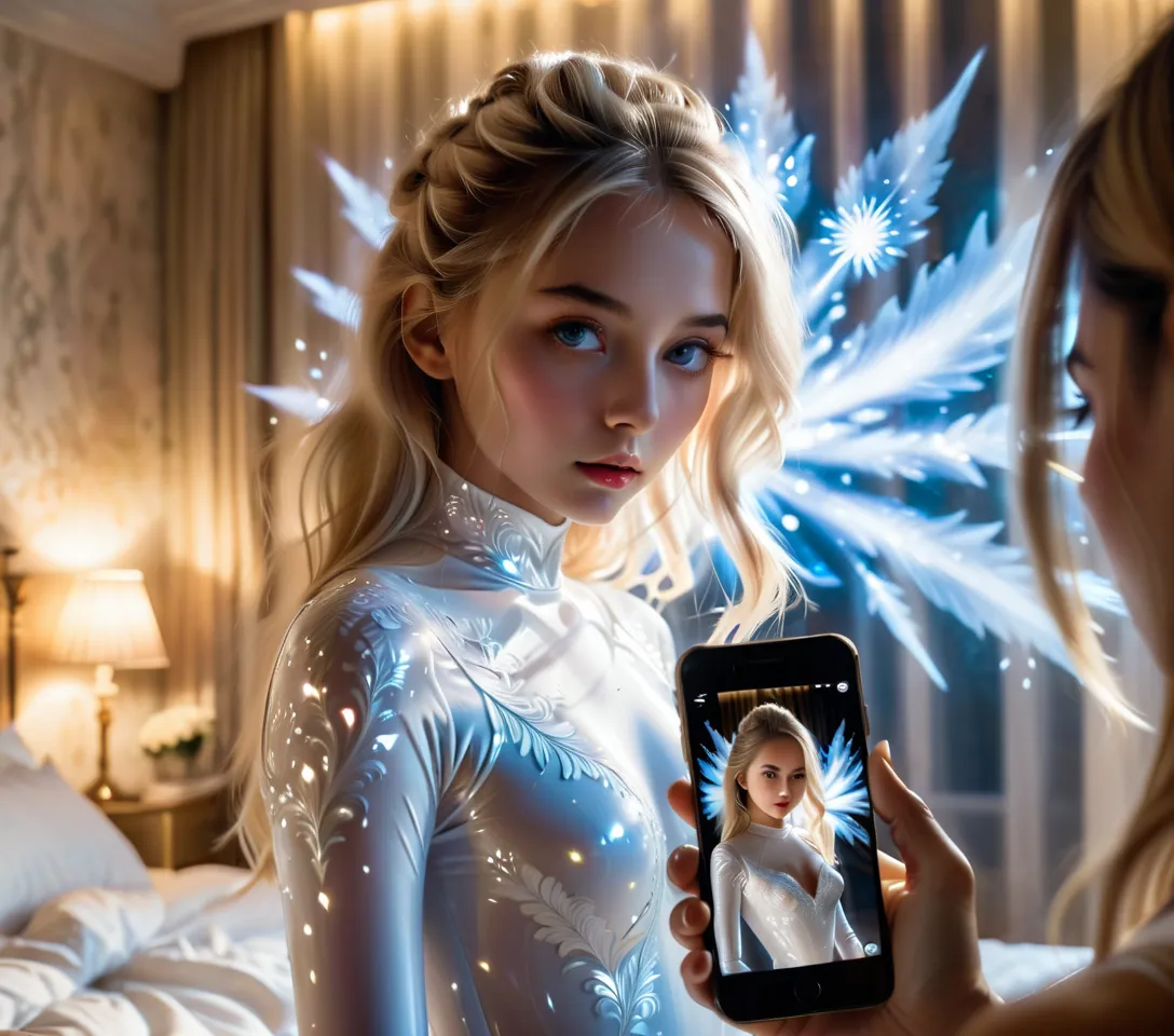 incredibly absurdres, retina, masterpiece, accurate, anatomically correct, super detail, best quality, 4k, extremely precise in every detail, beautiful detailed glow, beautiful attention to detail, beautiful detailed eyes, (3D image projected from a smartp...