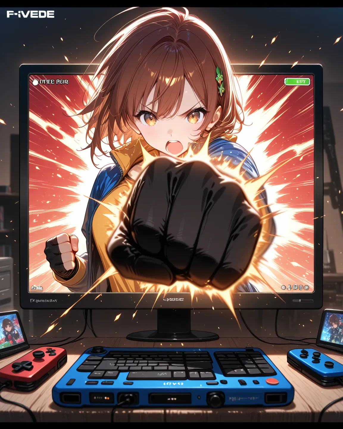Breaking the screen from inside