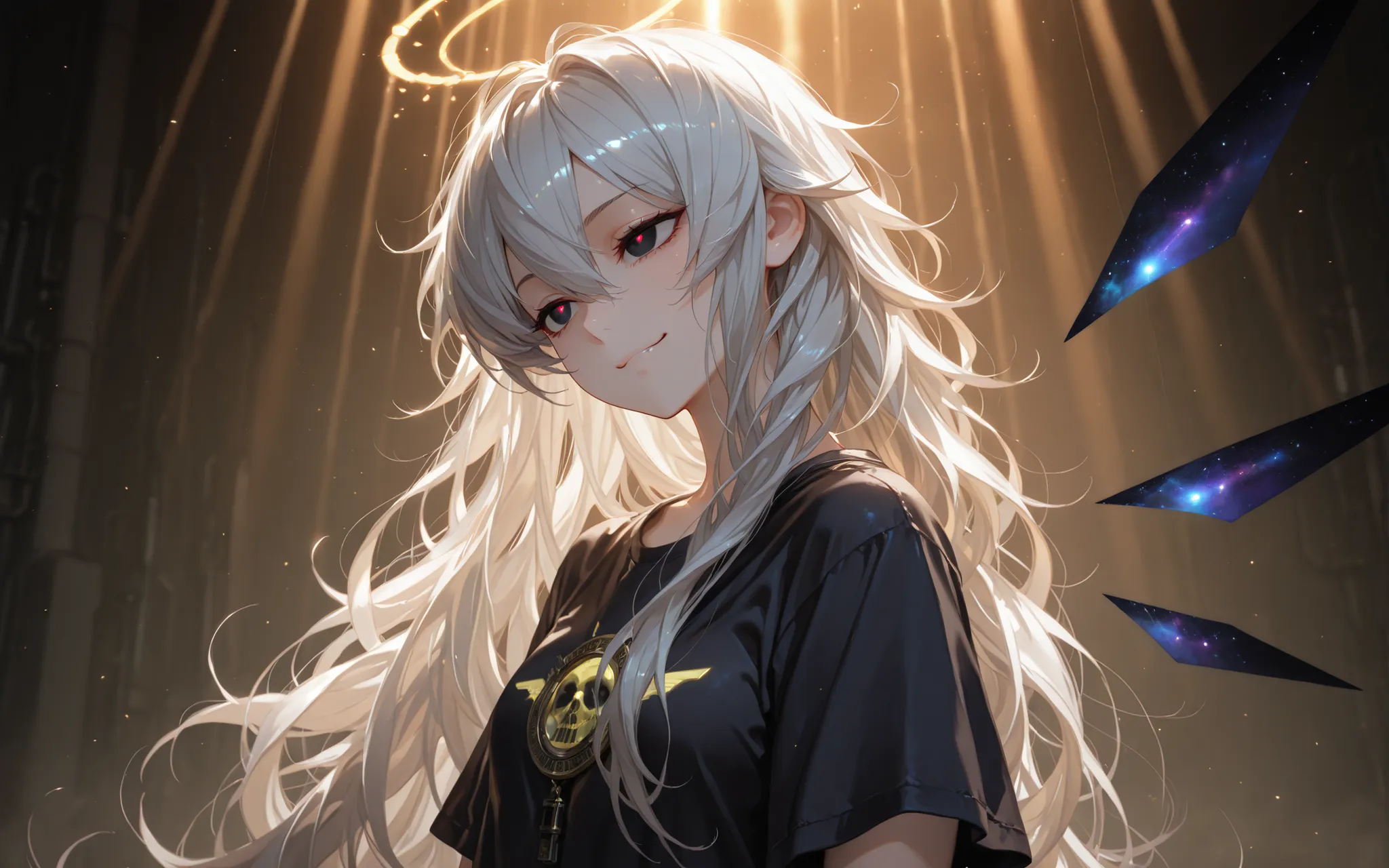 by [arknights|(748cmstyle:0.77)], god rays, cinematic shot, dramatic lighting, young adolescent, ager, young, masterpiece, best quality, amazing quality, very aesthetic, high resolution, ultra-detailed, absurdres, manwha, extreme detail, 
1girl, solo, alon...