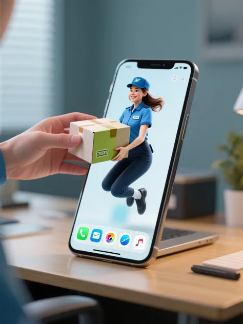 スマホから荷物を受け取る時代
