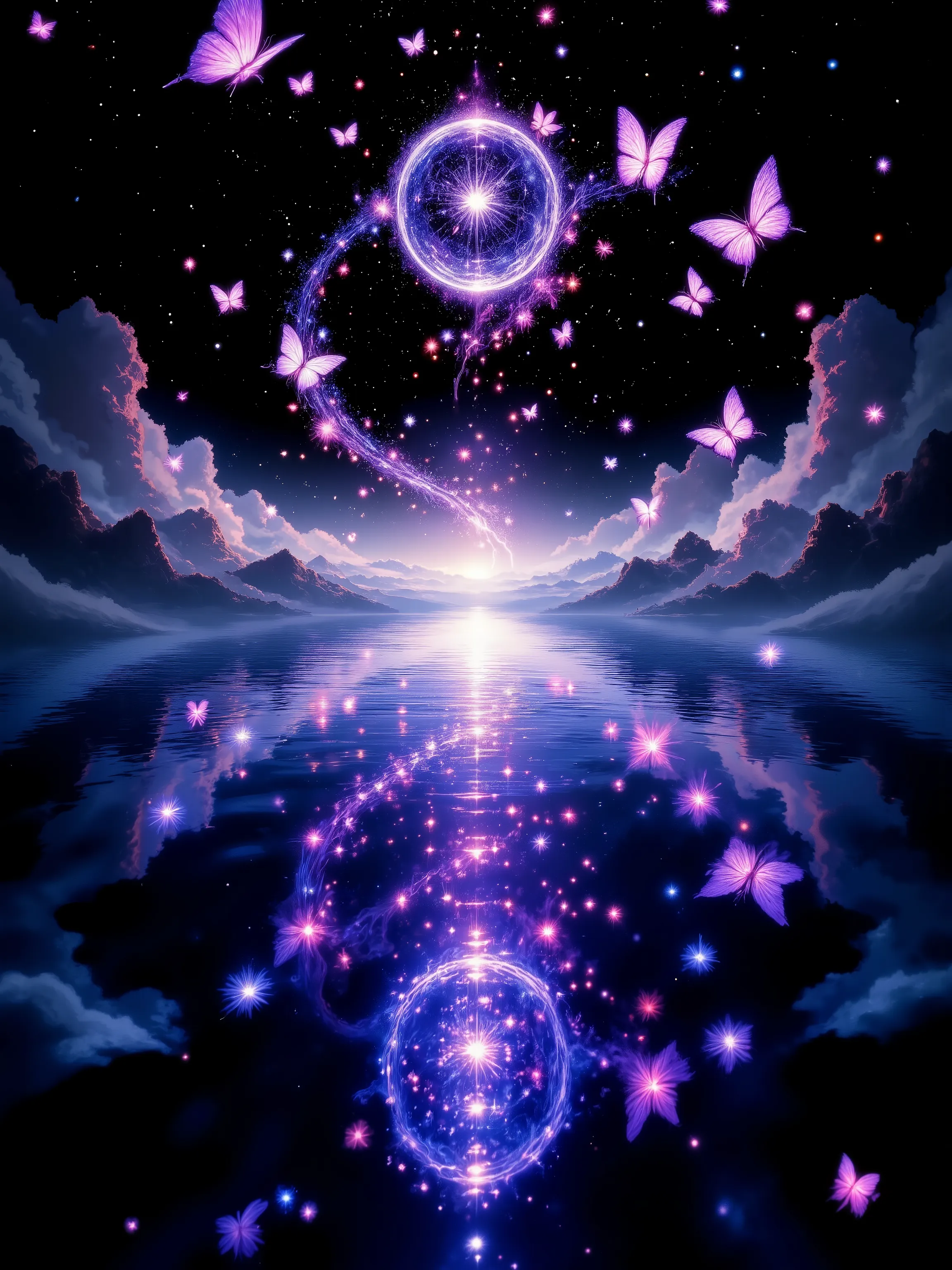 (Valley of Butterflies:1.3),reflect water ,clear butterflies
Nobody Knows A Flock of Butterflies Holding Their Purple Feathers in a Winter Valley
No matter when spring comes around, the purple color fades and a group of butterflies that won't make it th...