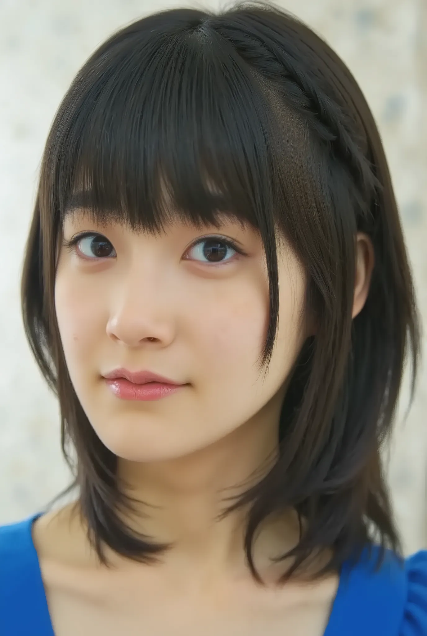 (( Highest Quality,  8K )), ((masterpiece)), ( details),     Japanese Girl,   ,1 girl , sexy,(  in the bedroom),(((    abnormally large breasts   ,   completely naked,  beautiful breasts, short bob hair))),  black hair  , ((        without makeup,  small e...