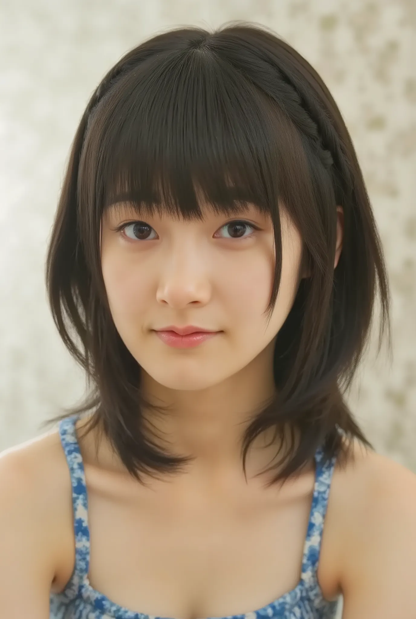 (( Highest Quality,  8k )), ((masterpiece)), ( details),     Japanese girl,   ,1 girl on break day , sexy,(   completely naked, in the bedroom),(((     abnormally large breasts    ,    completely nakedで,  beautiful breasts, short bob hair))),  black hair  ...