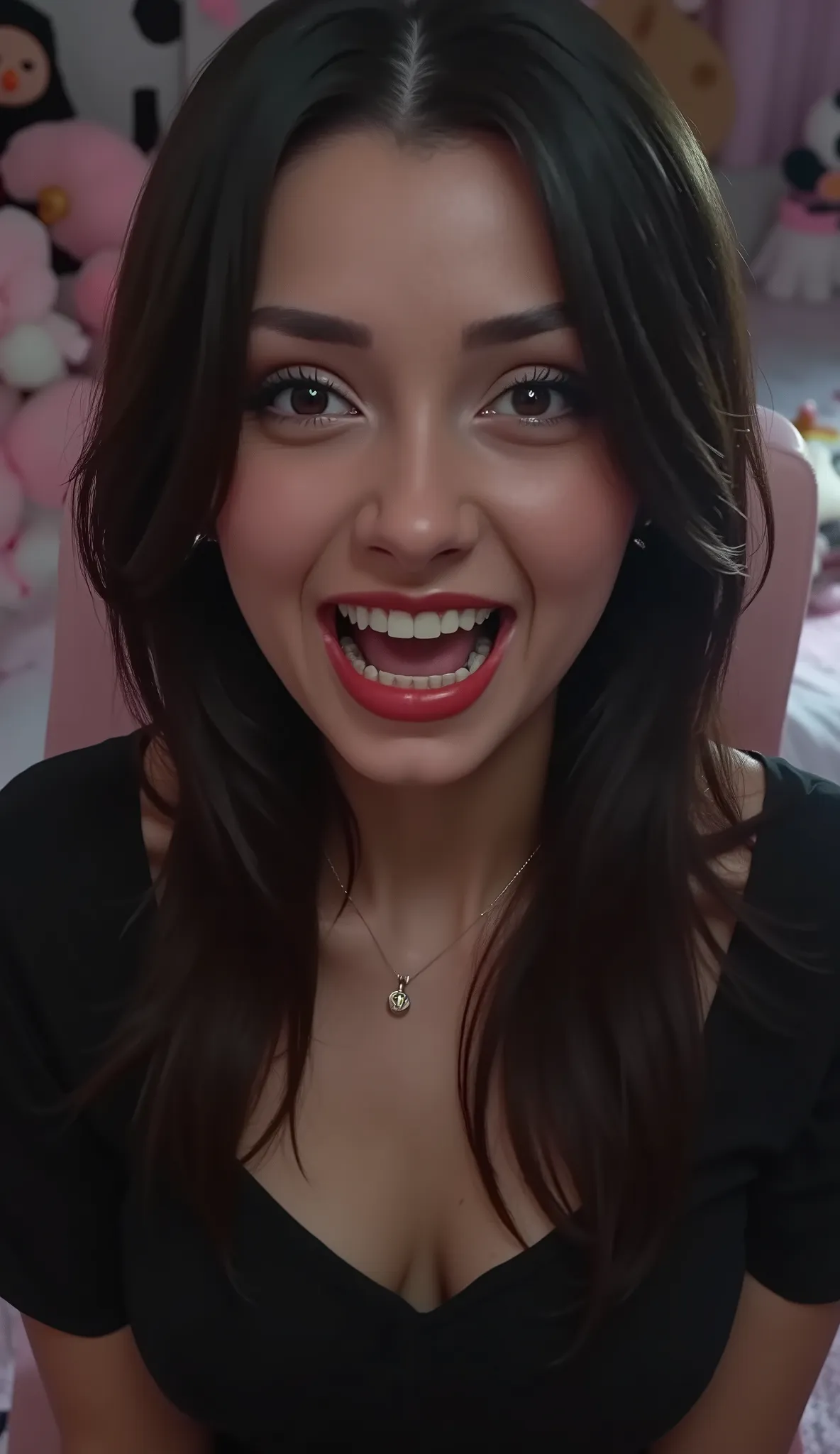HORROR PICTURE, DARK, SCREAMING, Anime Captivating Villain
