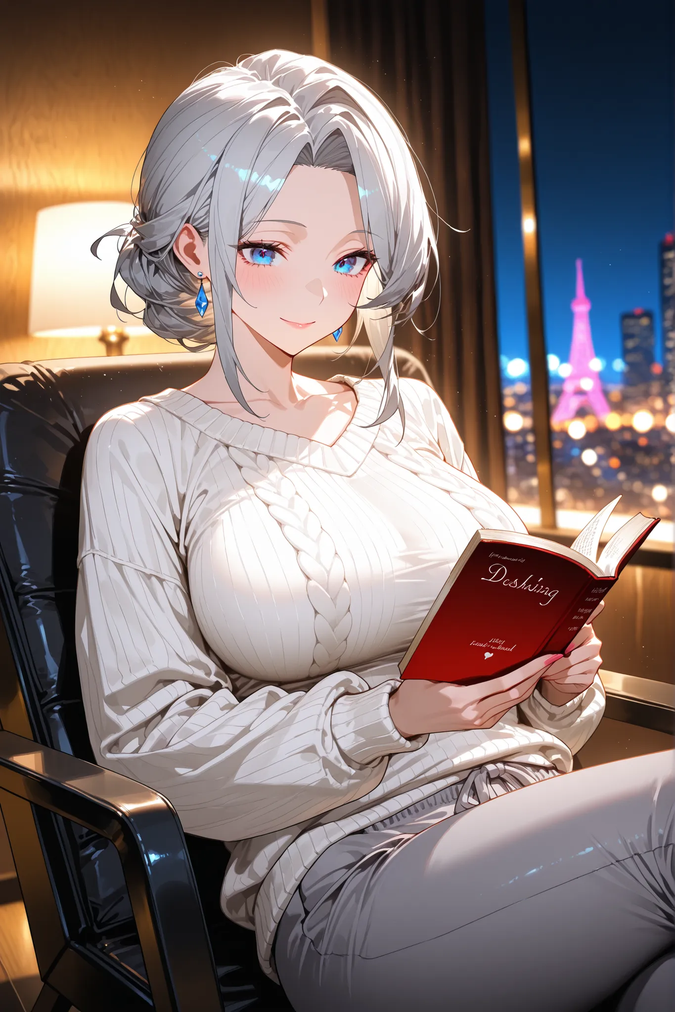 masterpiece,best quality,amazing quality,ultra-detailed,very aesthetic,sharp focus,depth of field,vibrant colors,ray tracing,best lighting,detailed illustration,detailed background,cinematic,beautiful face,(EyesHD:1.2),beautiful eyes,solo_female,mature wom...