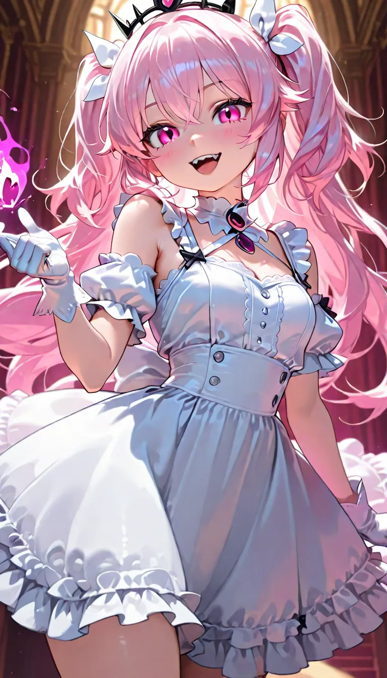 (0516)Theme: 魅力的な悪役 ( ピンクツインテ魔女っ娘)