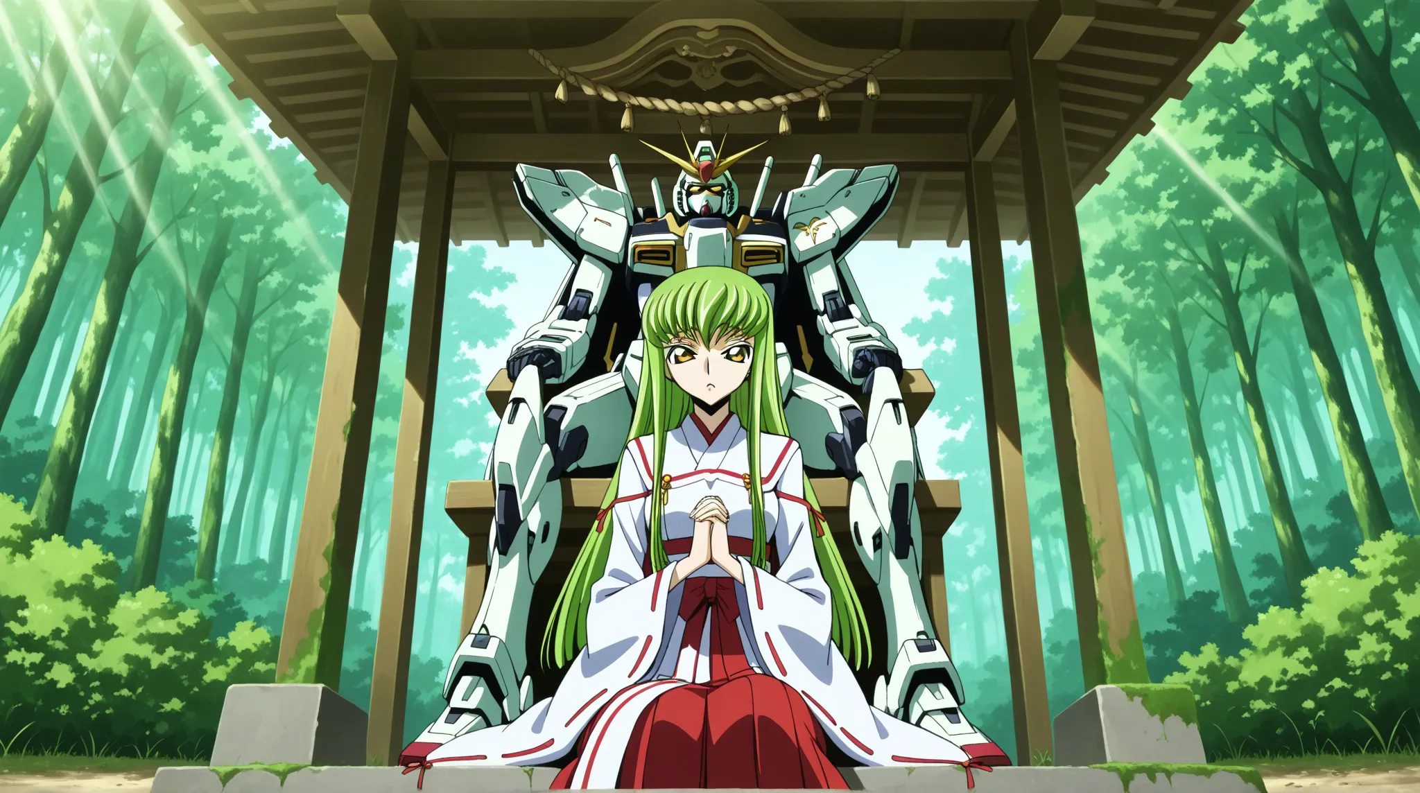 《祈りと残響：神域に眠るガンダム》