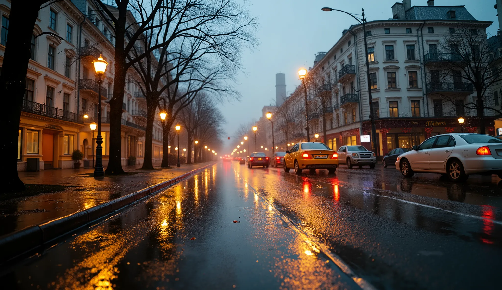 Highest Quality,masterpiece,超high definition、Highest Quality ,high definition, Highest Quality ,masterpiece,high definition,movie-like point of view、beautiful perfect composition、looking up through glass, in rain, wet reflection , rain reflection on the gr...