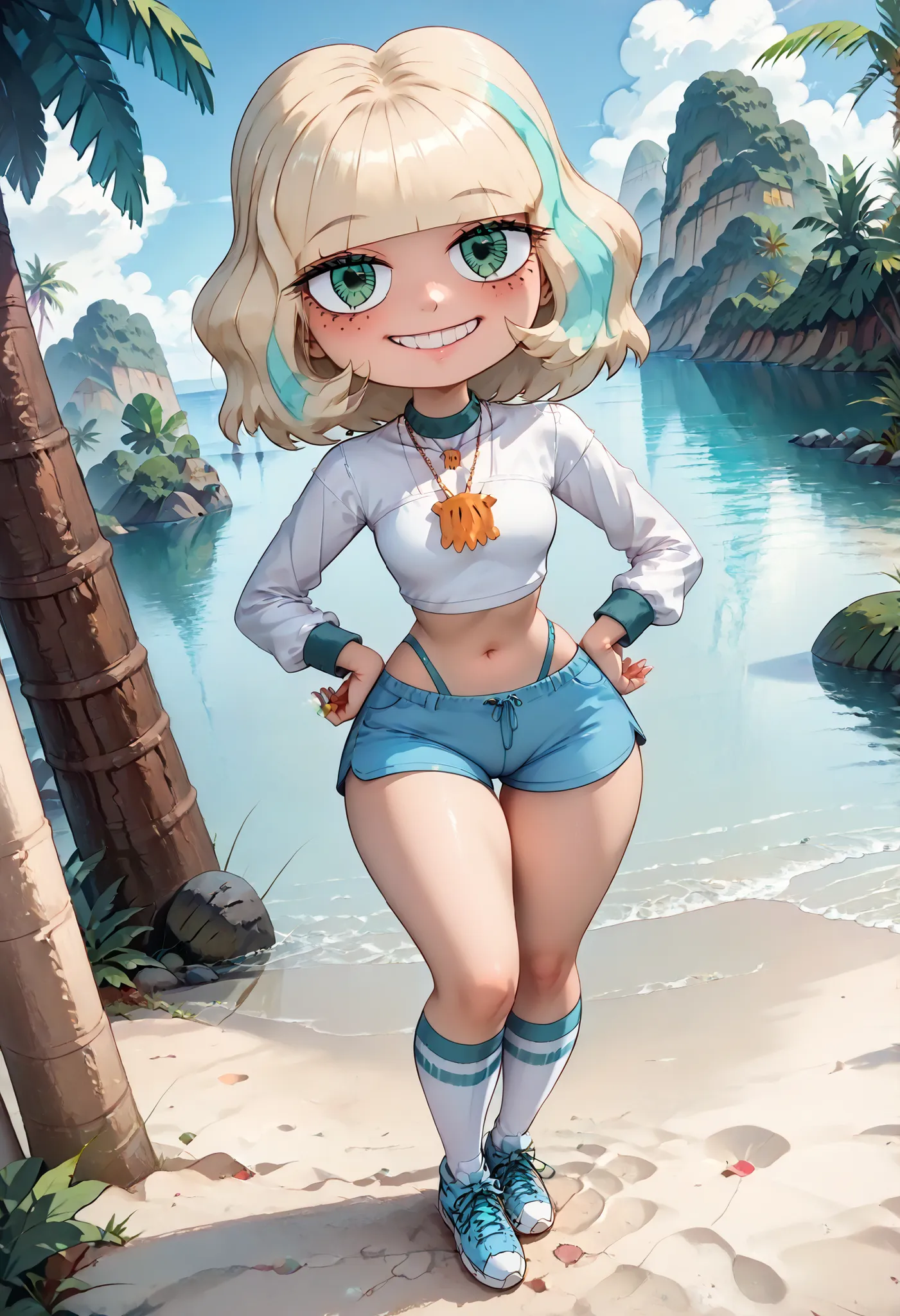 (best quality:1 . 3) , (4K quality) , masterpiece , best quality , high res , detailed , (Detailed face:1 . 2) , (Detailed eyes:1 . 2) , (Perfect figure:1 . 2) , score_9 , score_8_up , score_7_up , score_6_up , (dynamic angle)) , (((wide view))), ((ultra q...
