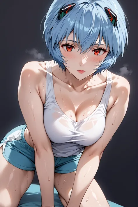 score_9, score_8_up, score_7_up, source_anime, 4K,perfect fingers,(perfect hands, perfect anatomy),prefect lighting, very aesthetic, intricate details,highly detailed background, masterpiece, high quality, best quality, high resolution,  
reiayanami,  rei ...
