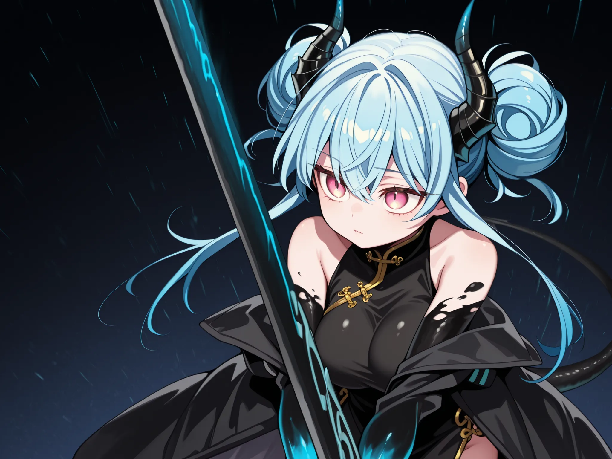 Solo, 1 girl, small and short body, small character, short character, short character, character 1.50 meters tall, small and short body, young character, character;
cyan blue hair, the character's hairstyle must be the same as Lily from "Lilith's Cord" (...