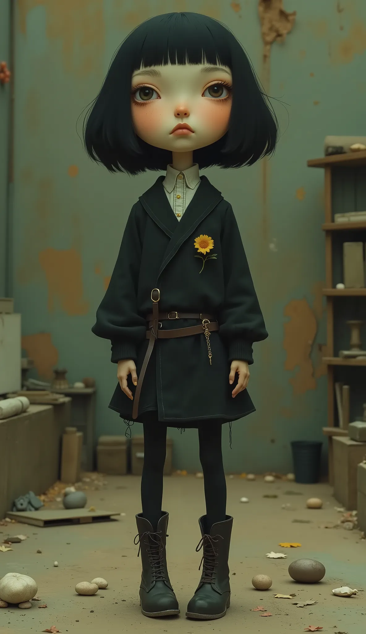 human drama、Cinderella doll、Adorably Deformed Dolls、3.5 heads、fantasy、Exquisite doll、spherical joint、beautiful puppet、Medieval Stage、Minimal Stage
