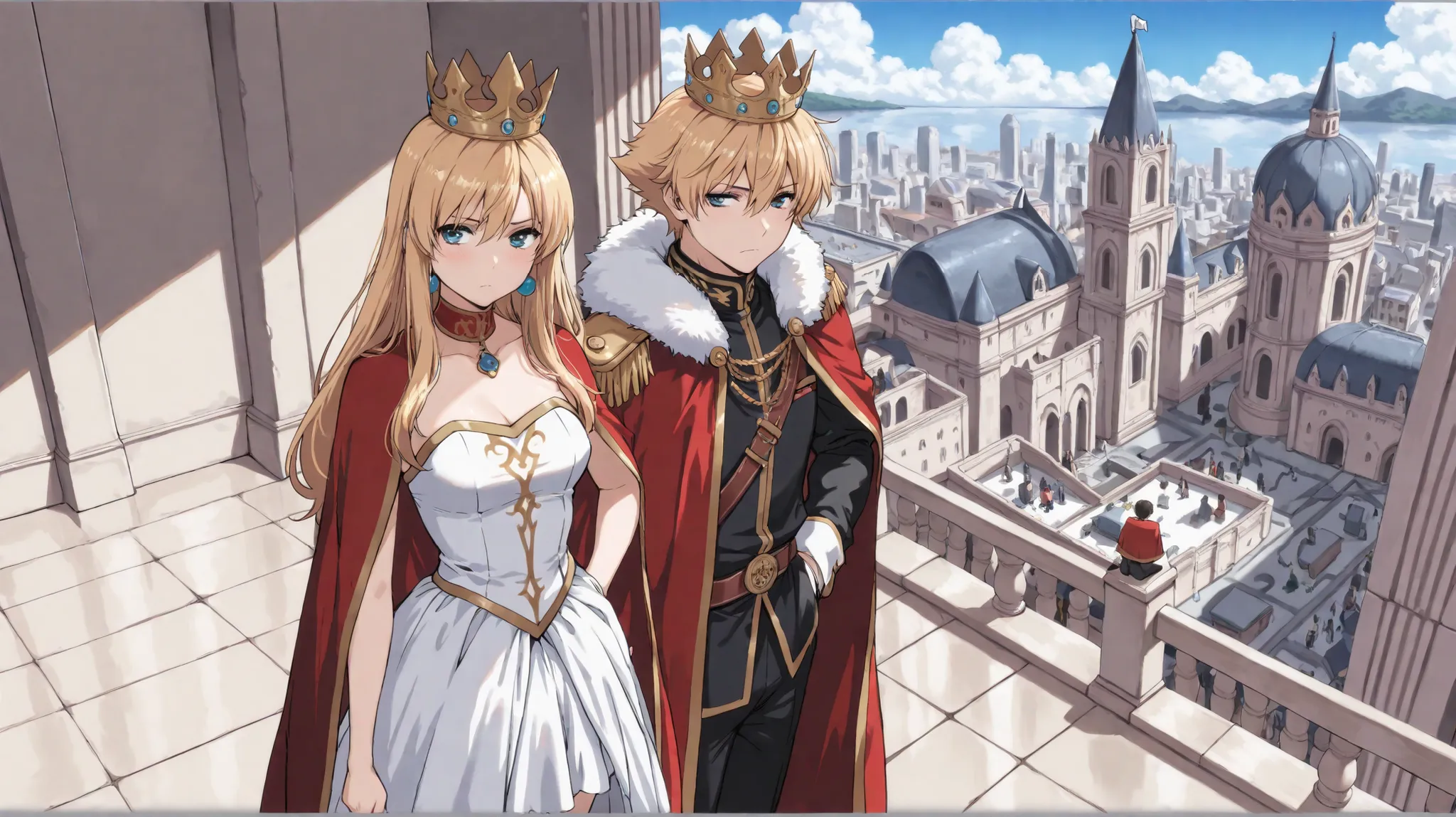 ((masterpiece:1.4, Best Quality)), ((masterpiece, Best Quality)),1 boy,1 girl,