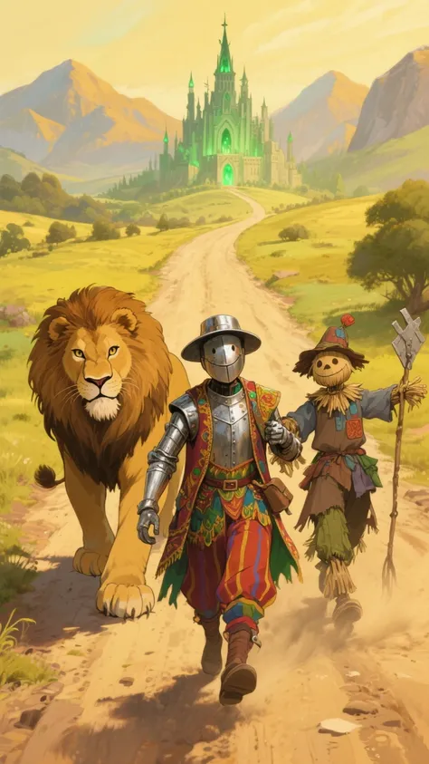 trio of characters