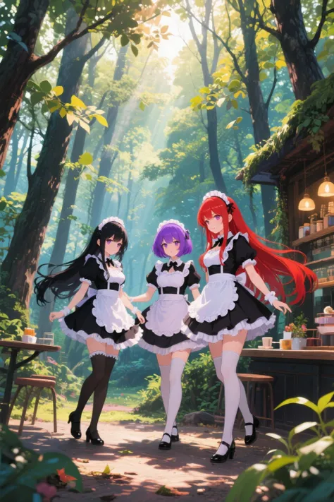 3人のメイド