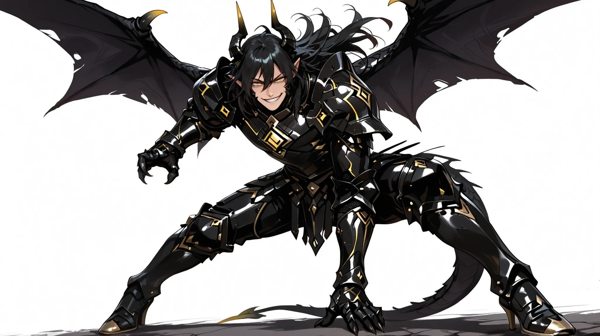 score_9, score_8_up, score_7_up, absurdres, 128K Ultra High Resolution, (masterpiece, best quality: 1. 5), high definition, highres, 8K wallpaper, CG, (((Anime))), (1 male), solo, lean body, (masculine), (floating in the air), weredragon, japanese anime st...