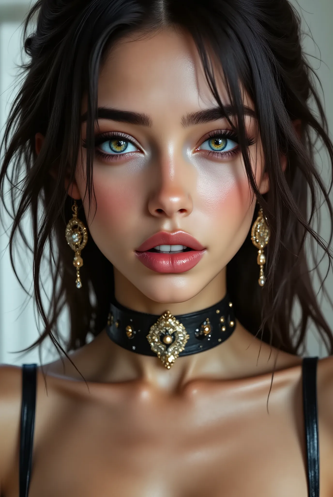 {((Genuine, rating_safe:2.0)) {The bride shows off her outfit inspired by the gift of the goddess of debauchery and lust}}. (masterpiece,best quality:1.4),(score_9, score_8_up, score_7_up, score_6_up, score_5_up, score_4_up),(16k,raw photo,photo realistic...