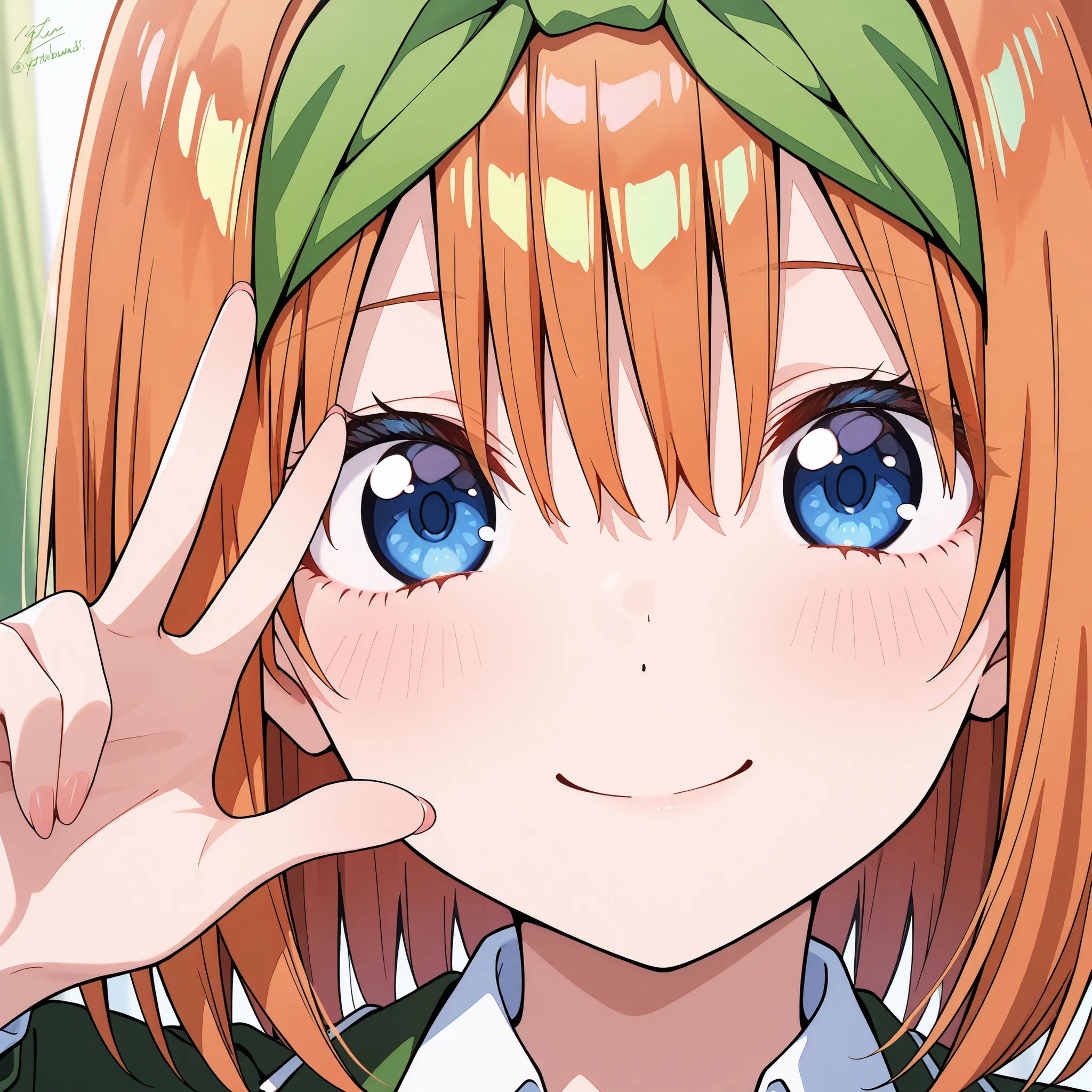 Yotsuba Nakano, Anime,high quality, cute, smile
