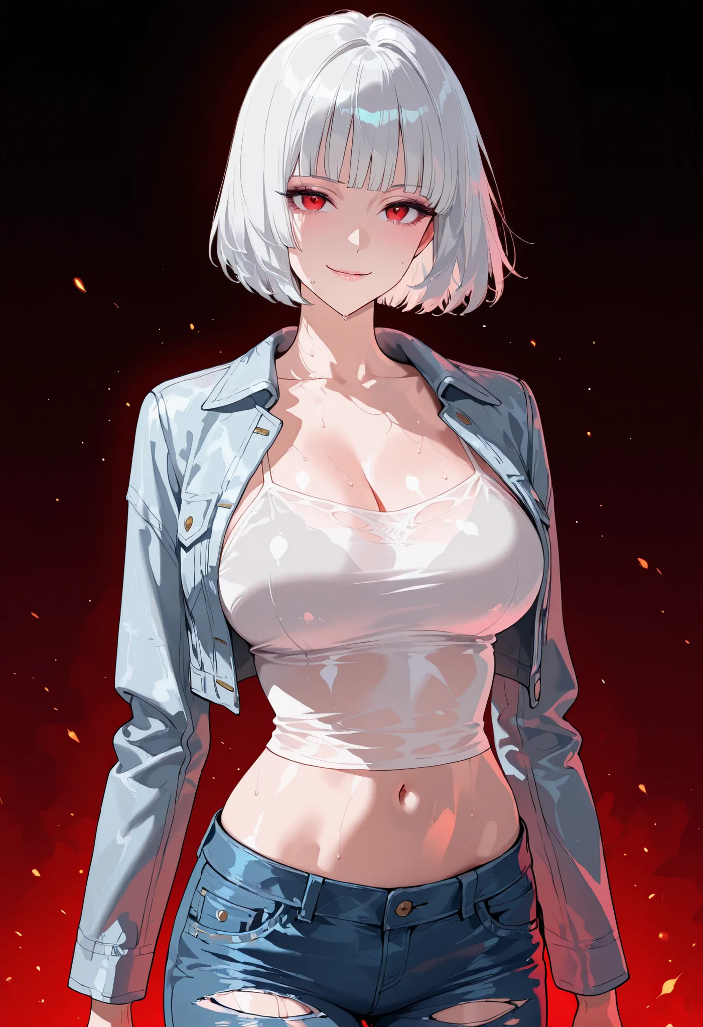 masterpiece, best quality, good quality, newest, highres, absurdres, volumetric lighting, gradient color, uncensored,
BREAK
raytracing, volumetric lighting, ambient occlusion, girl, background, masterpiece, best quality, very awa, absurdres, model style, ...
